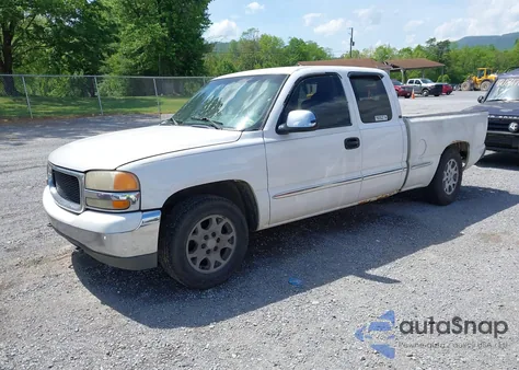 2001 GMC Sierra 1500 Sle from USA, damaged, VIN 2GTEC19V011225042